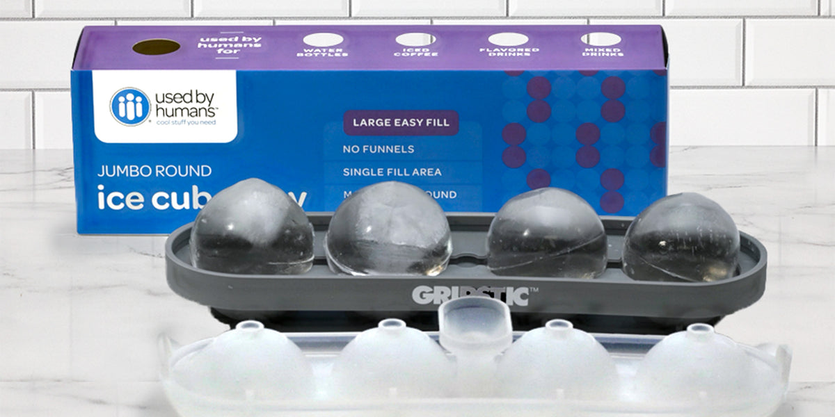 Silicone Ice Cube Tray - Makes (4) 2