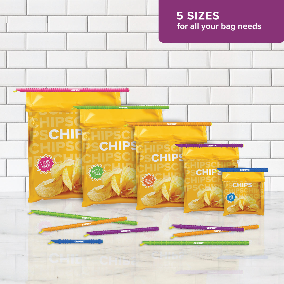 GRIPSTIC® Bag Sealer 12-Pack