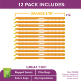 GRIPSTIC® Bag Sealer 12pk 9" Orange
