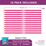 GRIPSTIC® Bag Sealer 12pk 13" Pink