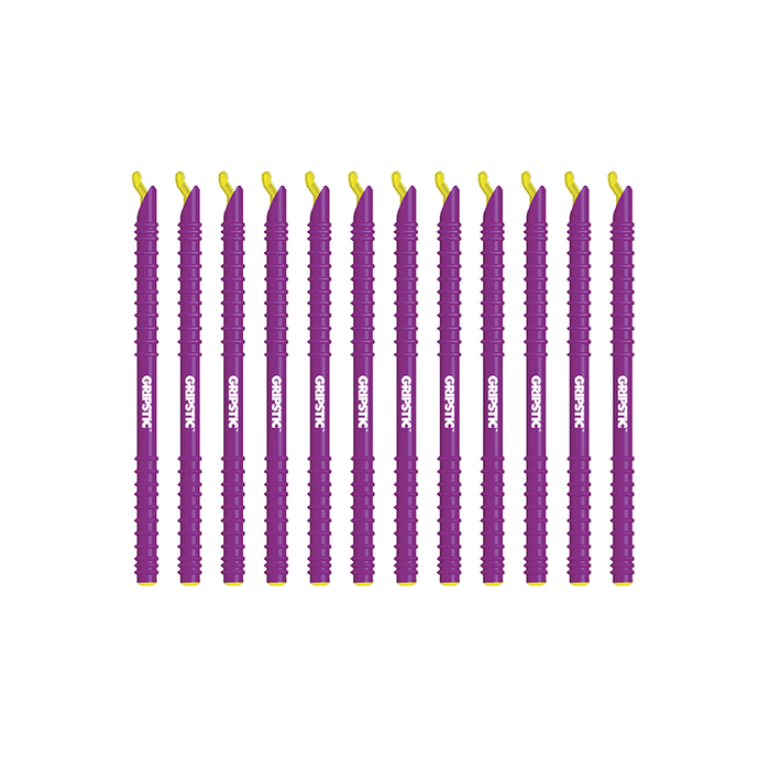 GRIPSTIC® Bag Sealer 12pk 7" Purple