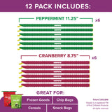HOLIDAY GRIPSTIC® Bag Sealer 12-Pack Large Set