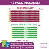 HOLIDAY GRIPSTIC® Bag Sealer 12-Pack Medium Set