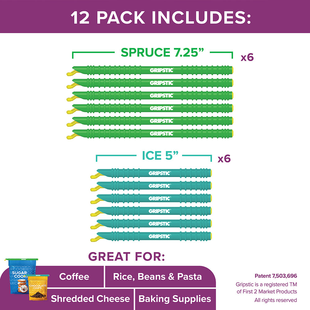 HOLIDAY GRIPSTIC® Bag Sealer 12Pack Small Set