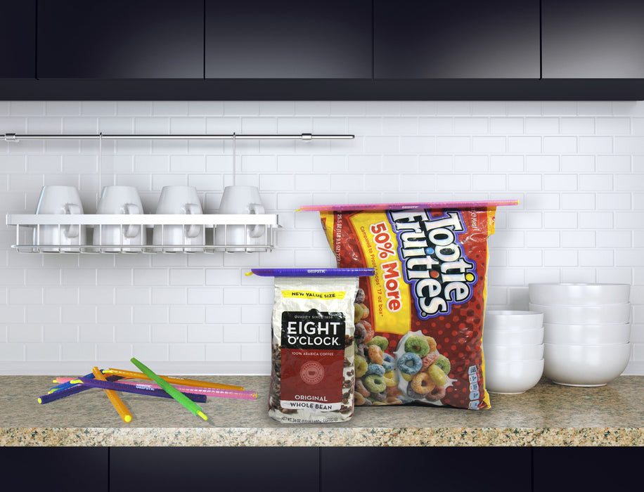 The Gripstic® Keeps Food Fresh Assorted Sizes Sealing Rods kitchen Breakfast