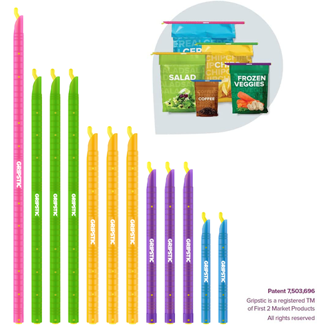 Gripstic GRIPSTIC® 12pk Assorted - The Kitchen Table